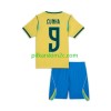 Koszulka Brazylia Matheus Cunha 9 Chidlren Precz MŚ 2026 Koszulki Piłkarskie Koszulka Brazylia Matheus Cunha 9 Chidlren Precz MŚ 2026 Koszulki Piłkarskie
